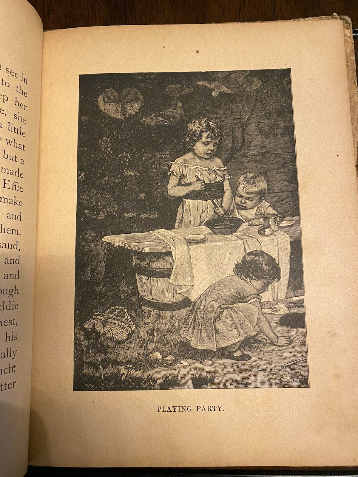 Antique 1892 Happy Holidays Book – Donohue Henneberry & Co. Chicago Hardcover