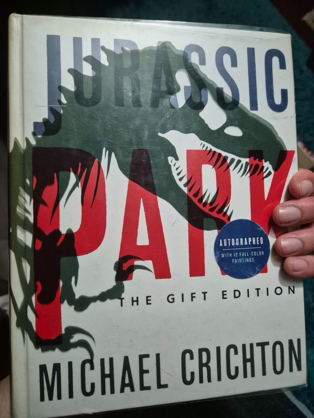 Jurassic Park – Michael Crichton SIGNED gift edition