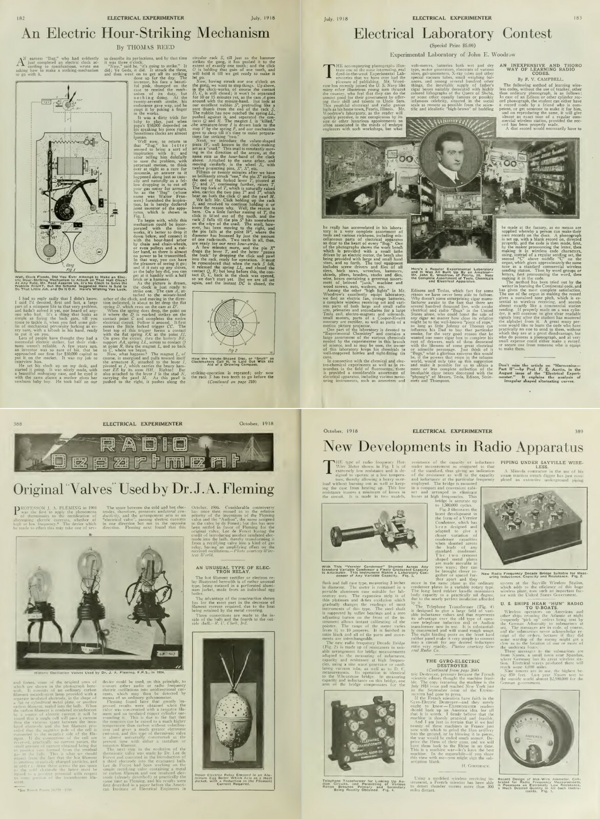 79 Old Rare Issues of The Electrical Experimenter Magazine (1913-1920) on DVD