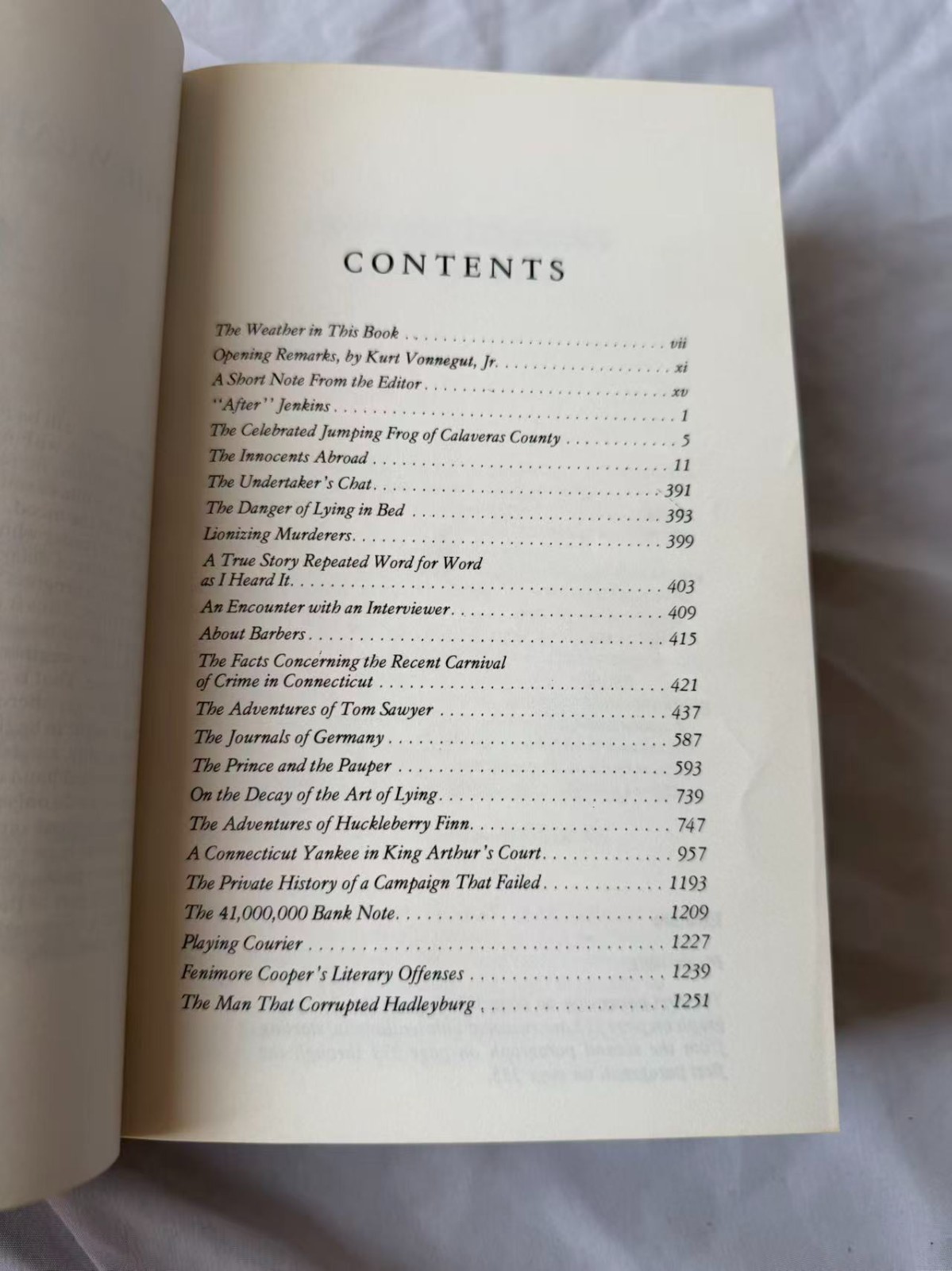 The Unabridged Mark Twain, 1976 Hardcover Edition, Published by Running Press
