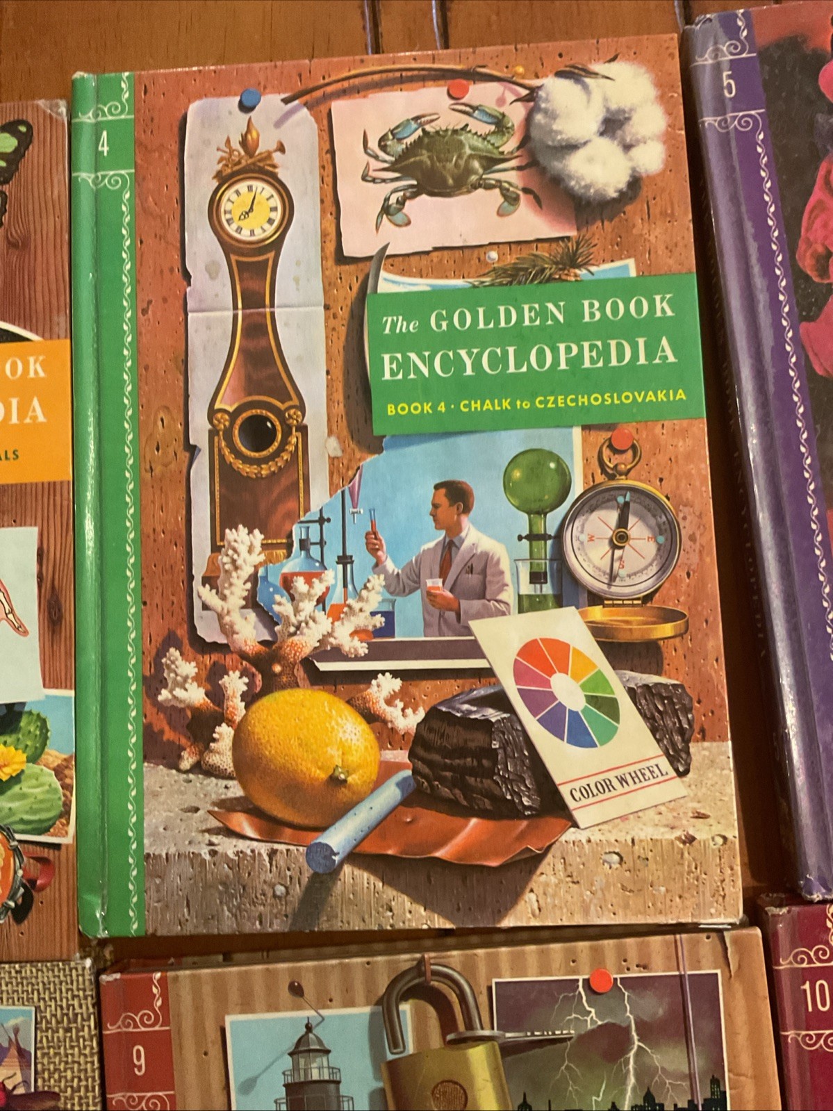 Vintage The Golden Book Encyclopedia Set Complete Volumes 1-16 1960 & 61