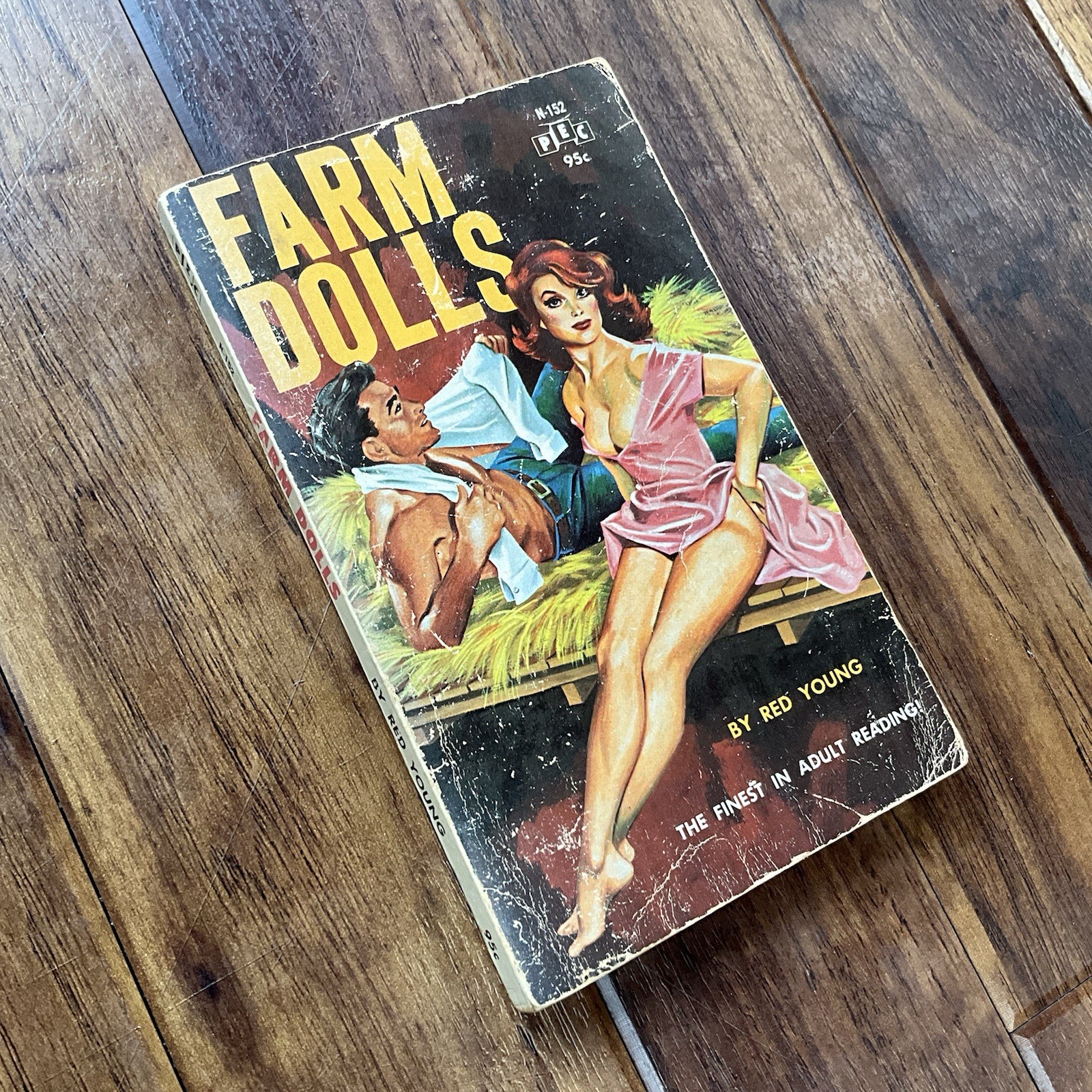 Farm Dolls – Red Young – 1967 PEC Books N152 Vintage Adult Sleaze GGA Paperback