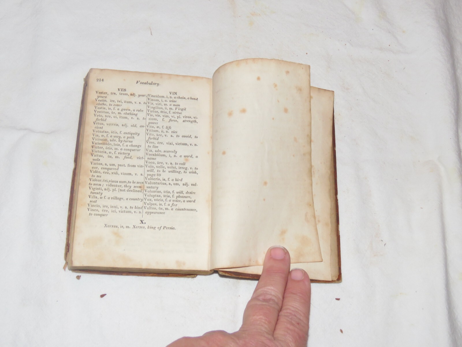 Lessons In Latin Parsing by Chauncey Goodrich, Second Edition, 1833