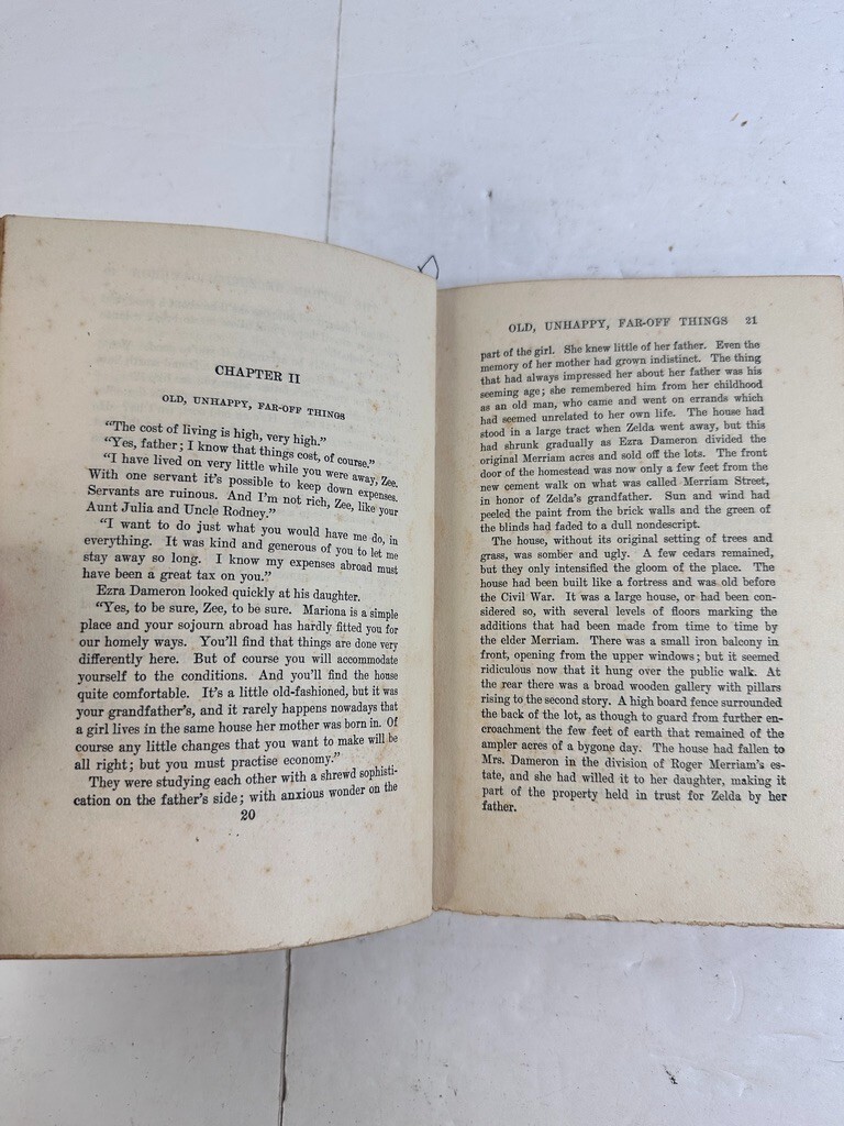 Zelda Dameron by Meredith Nicholson – 1904 Complete 1st Edition Bobbs-Merrell HC