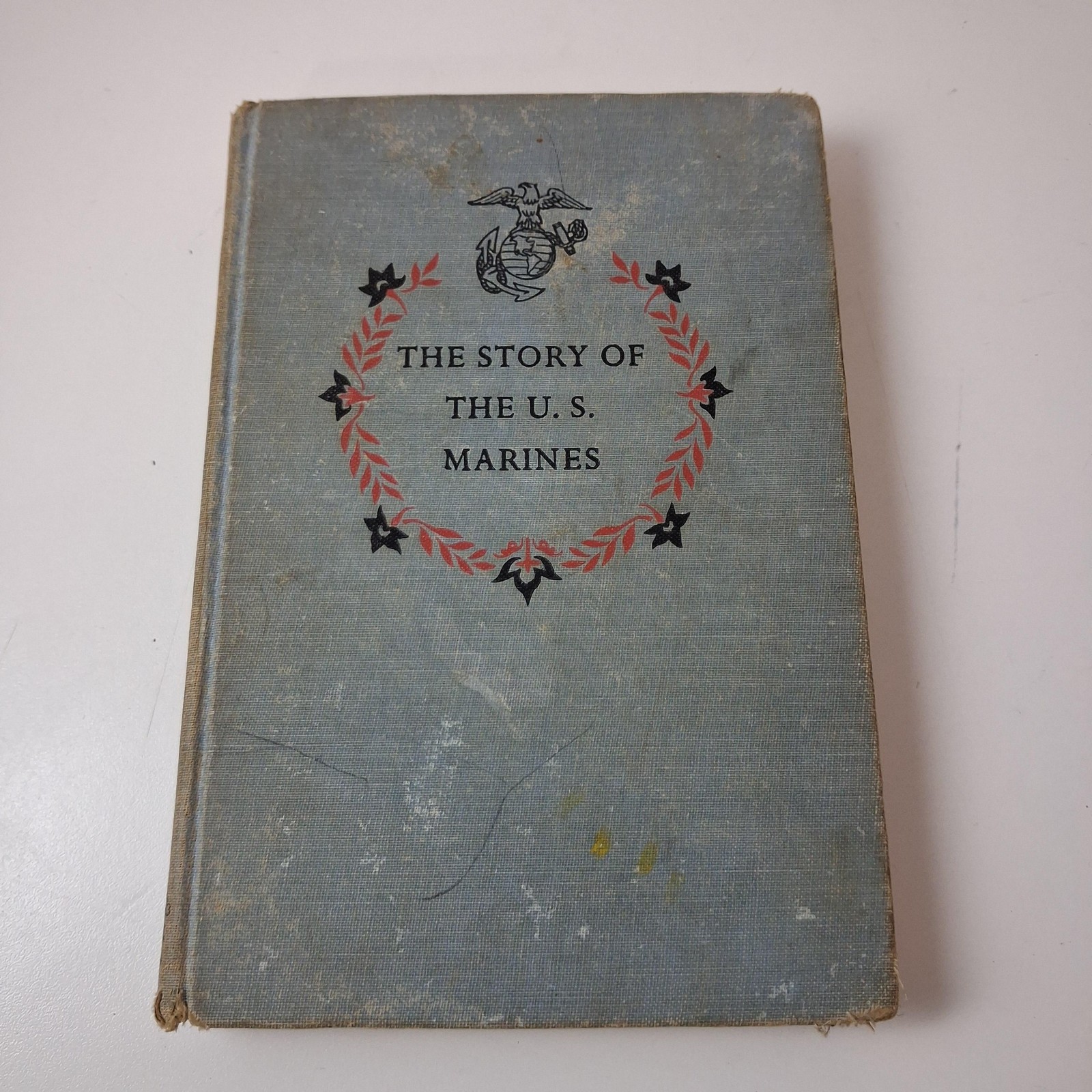 Vintage 1951 Story Of The U.S. Marines George P Hunt Landmark HC Random House