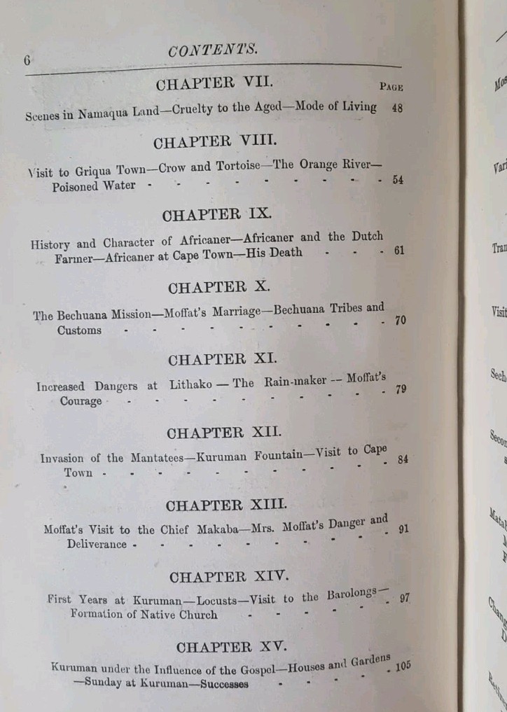 1884 Robert Moffat His Life & Labours Missionary in South Africa | Christian Bio