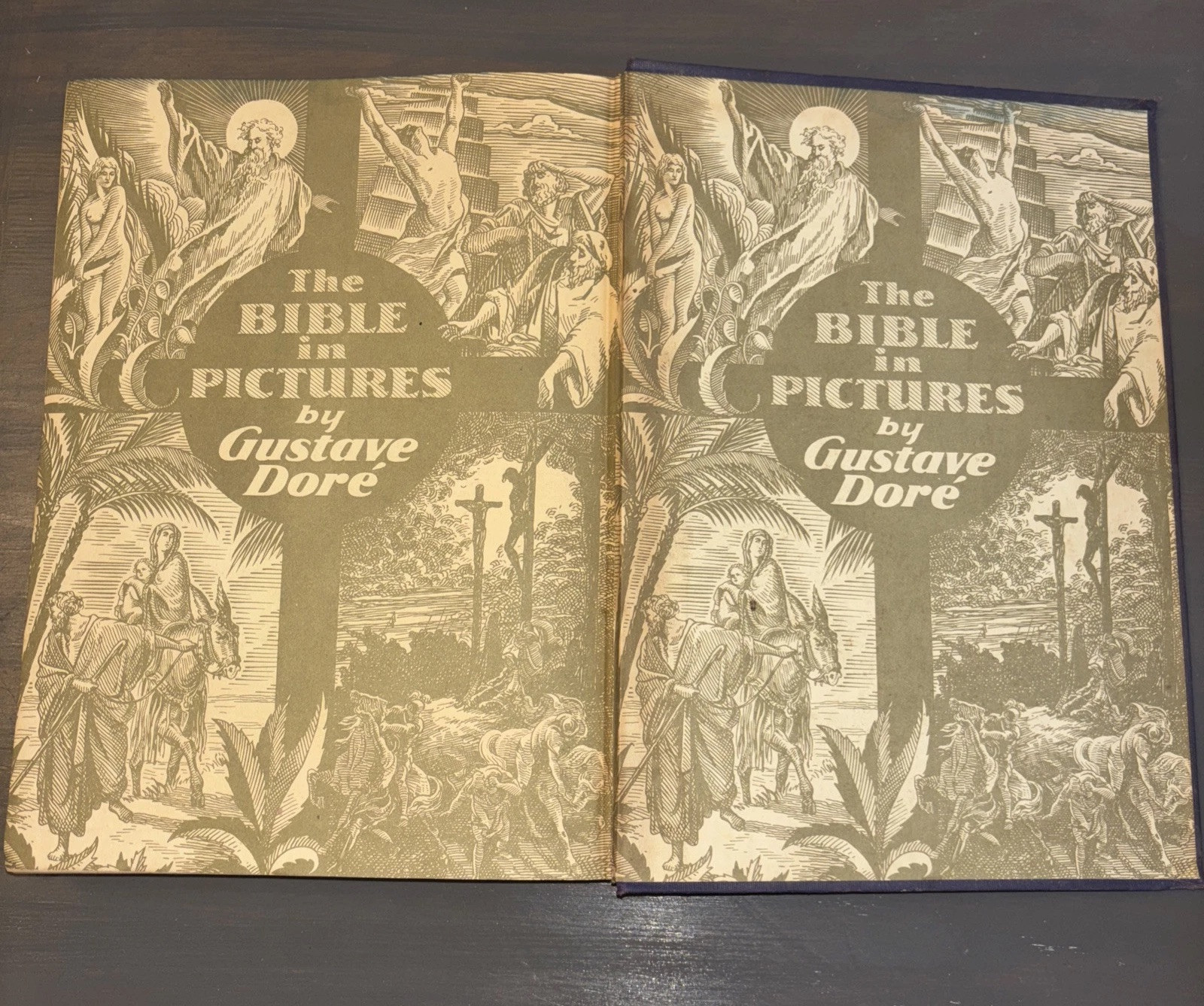 1934 The Bible in Pictures by Gustave Dore *ROYCROFT First Edition*