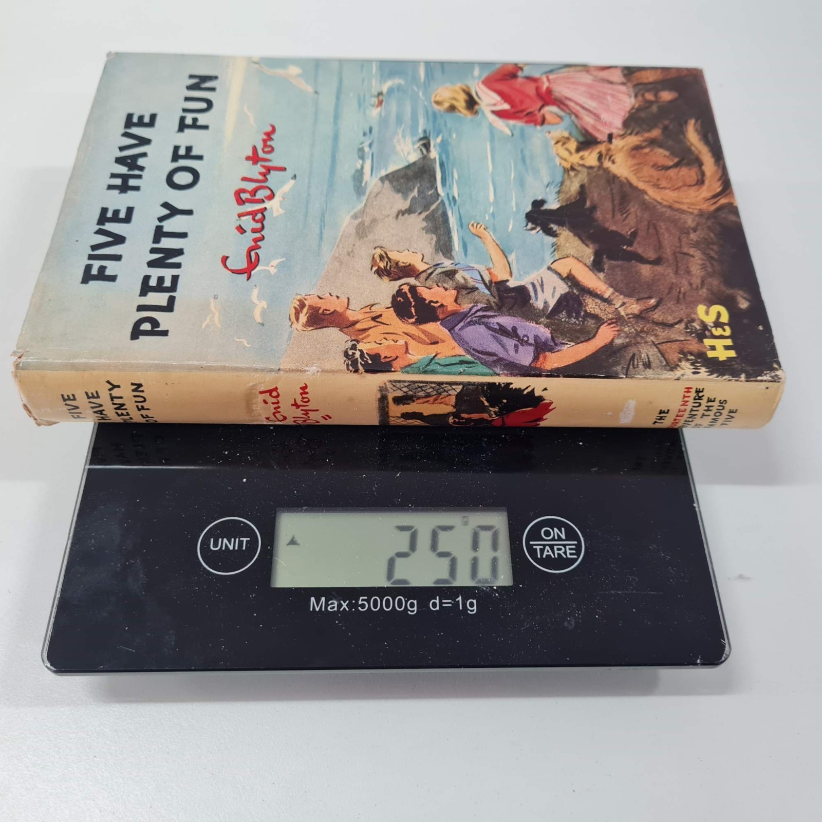 Five Have Plenty of Fun by Enid Blyton HCDJ 1955 1st Edition THE FAMOUS FIVE