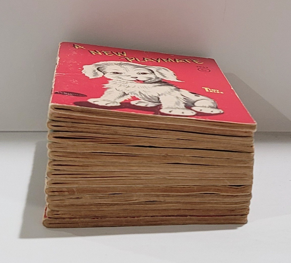 Vintage 1949-1963 Whitman TINY TALES – LOT of 14 Children’s Story Books