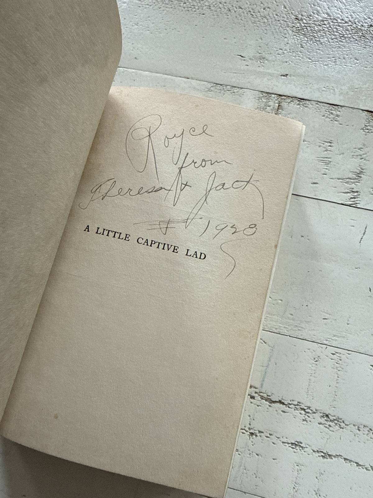 A Little Captive Lad Beulah Marie Dix 1926 Hardcover Illustrated Macmillan