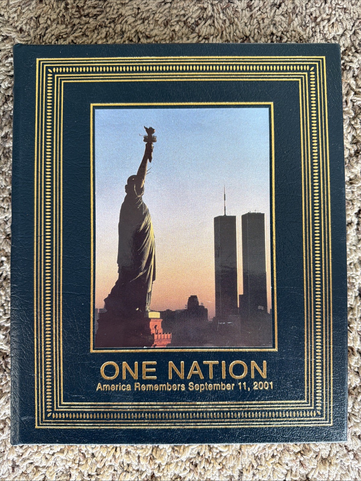 Easton Press One Nation – America Remembers September 11, 2001 Leather