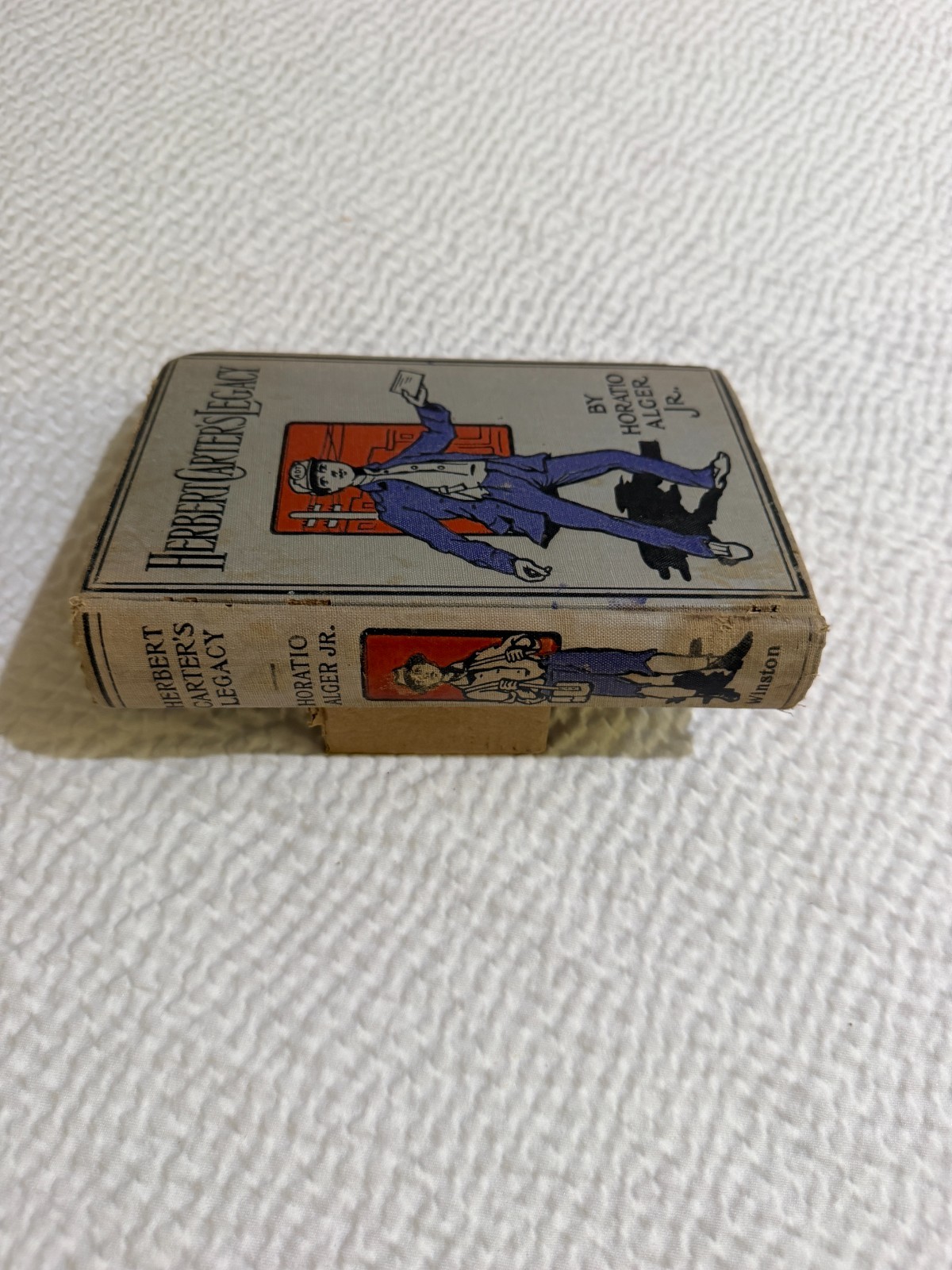 Herbert Carter’s Legacy or The Inventor’s Son by Horatio Alger Jr – 1875
