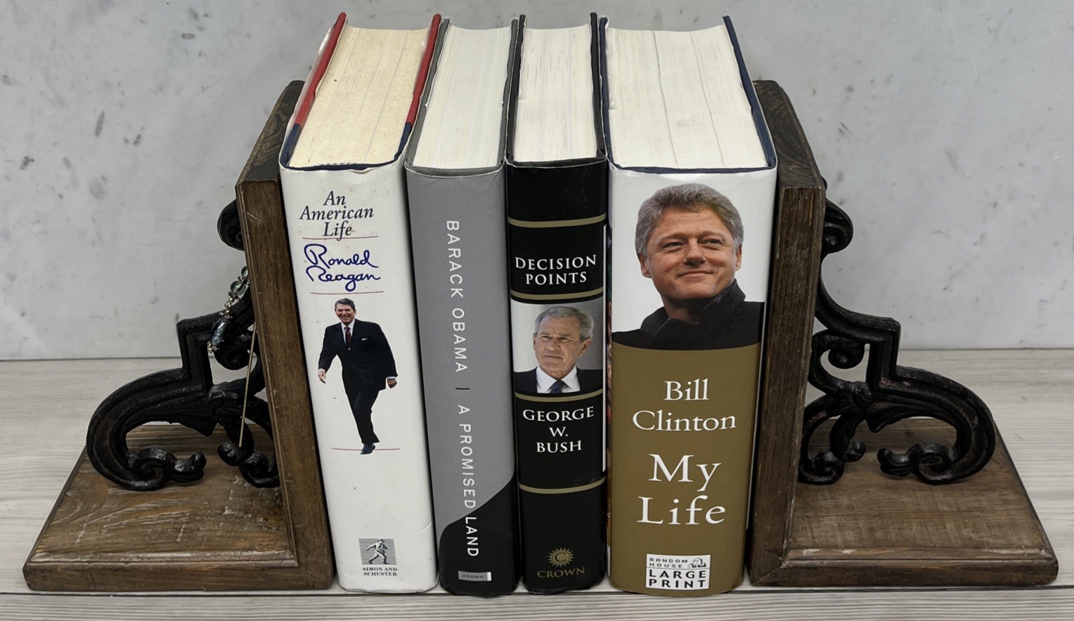 Lot Of 4 Presidential Literature, Autobiographies .