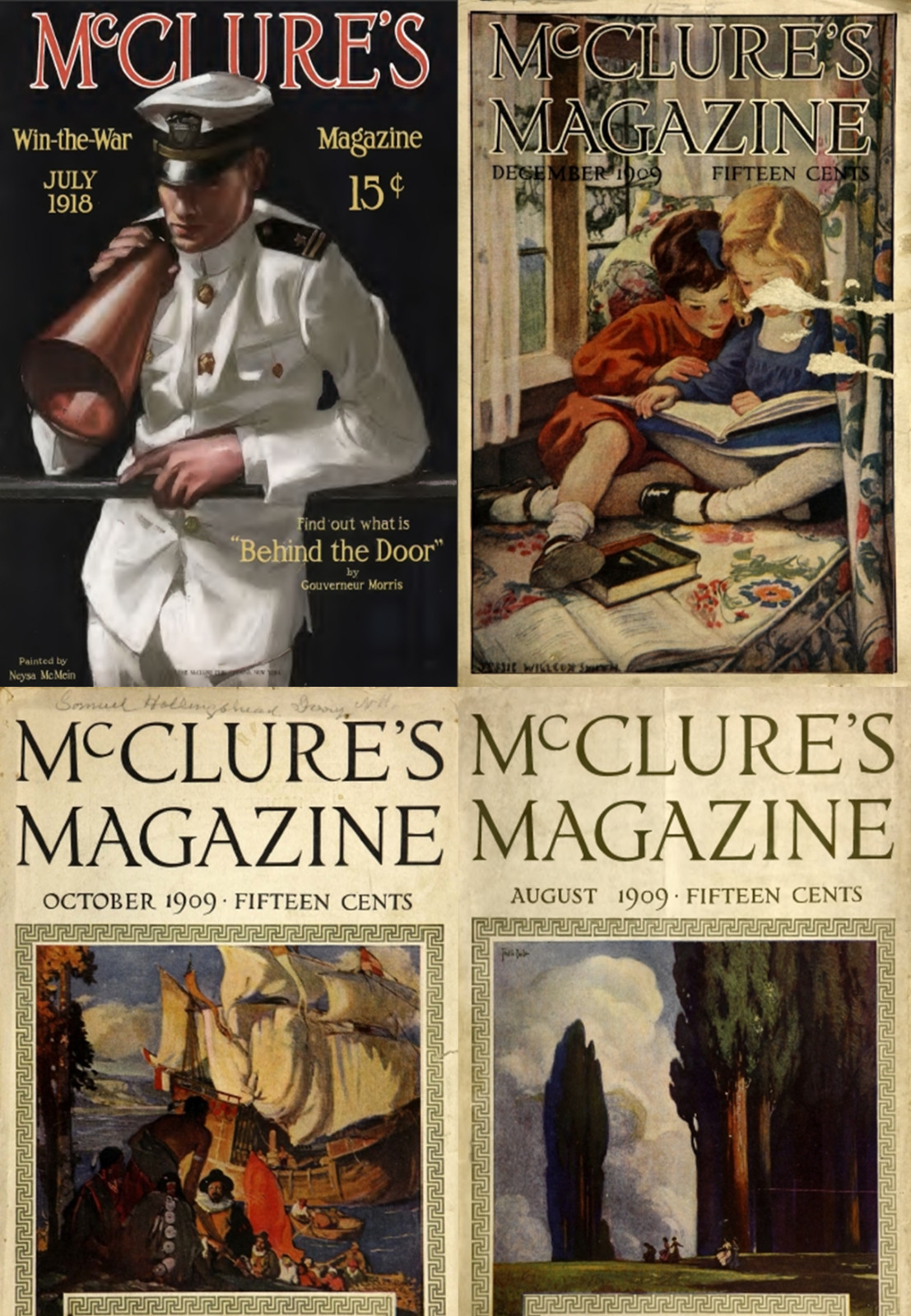 34 Old Issues of the McClure’s / McClure’s Magazine – Vol. 4 (1908-1918) on DVD