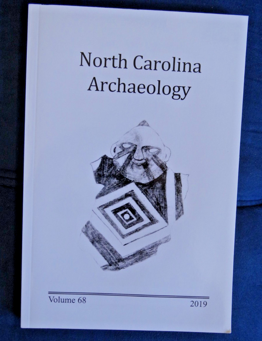 North Carolina Archaeology Vols 64 66 67 68 Lot of 4 Years 2015 2017 2018 2019