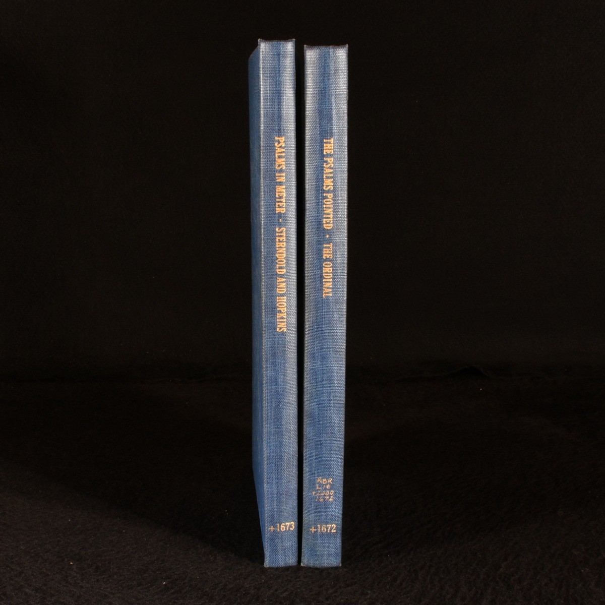 1672-1673 2vol The Psalter or Psalms of David, The whole Book of Psalms Colle…
