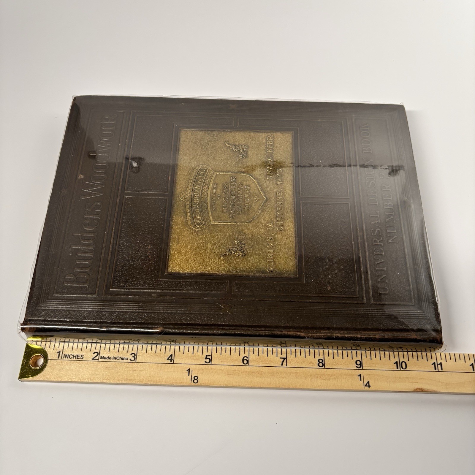 1927 Vintage Universal Design Book No. 25 Builders Woodwork M.A. Disbrow Catalog