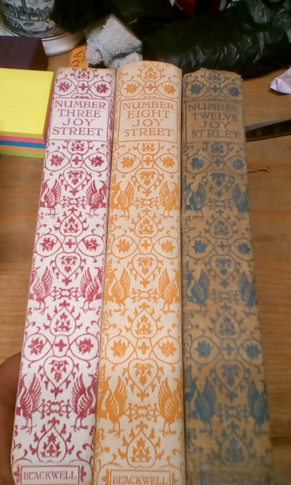 Number Three Eight Twelve joy Street joblot x3 vintage childrens hardback books
