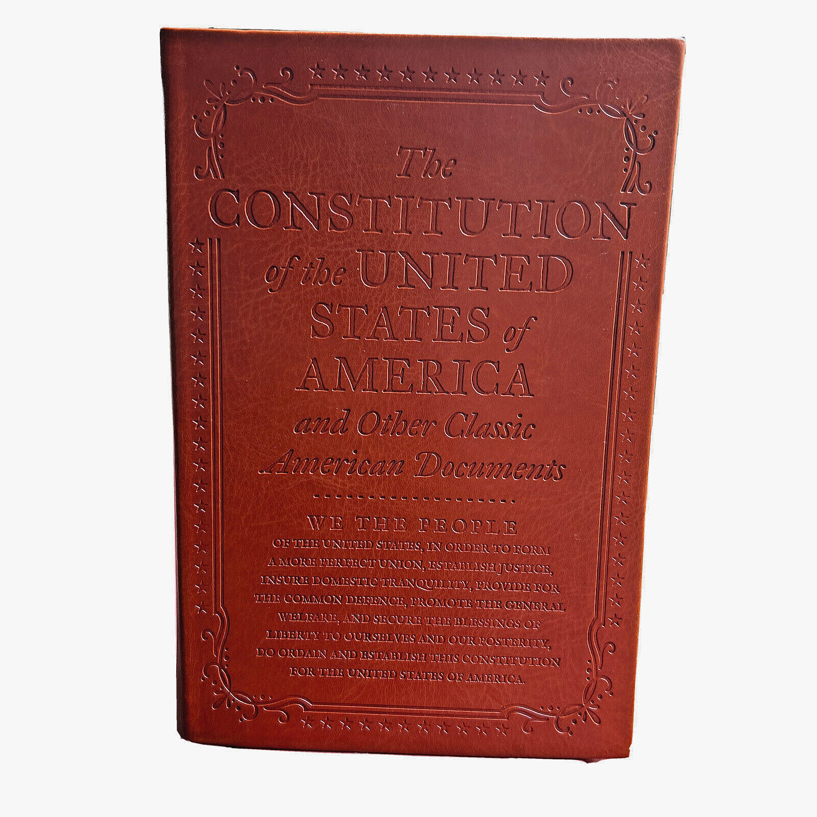 ❤️THE CONSTITUTION of the UNITED STATES of AMERICA & Other Documents FauxLeather
