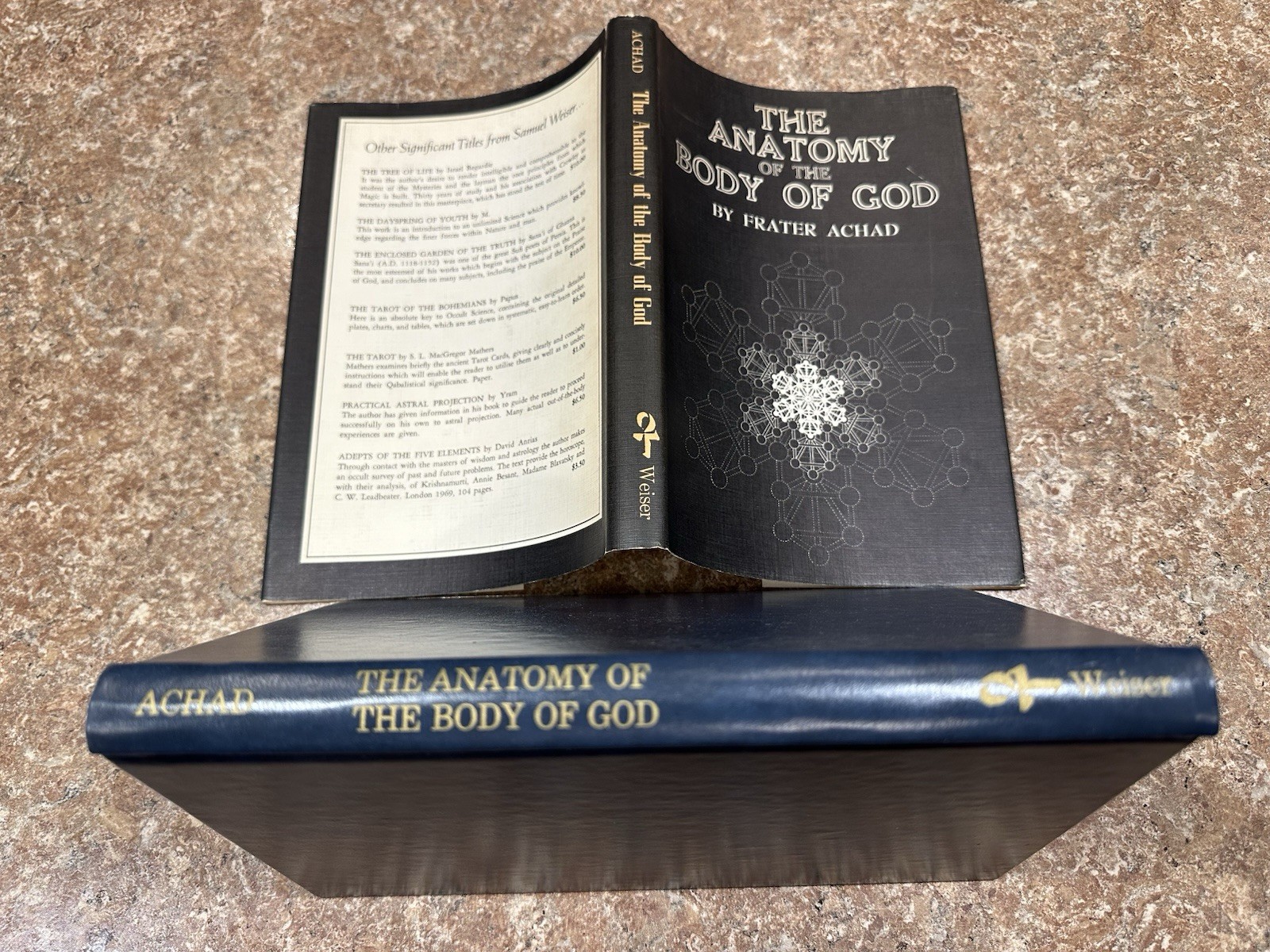 1972 Frater Achad The Anatomy of the Body God Aleister Crowley Magick Qabalah