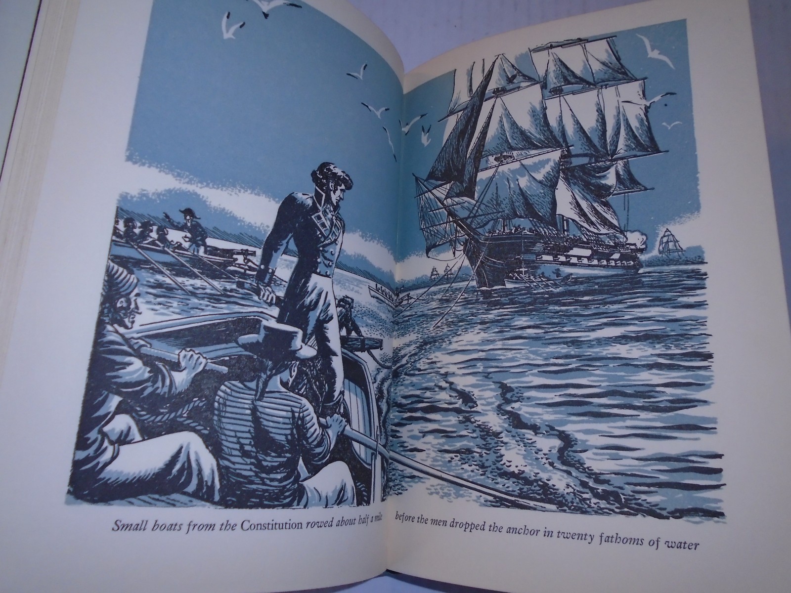 1955 – Old Ironsides, Fighting Constitution #51, Landmark Books American History