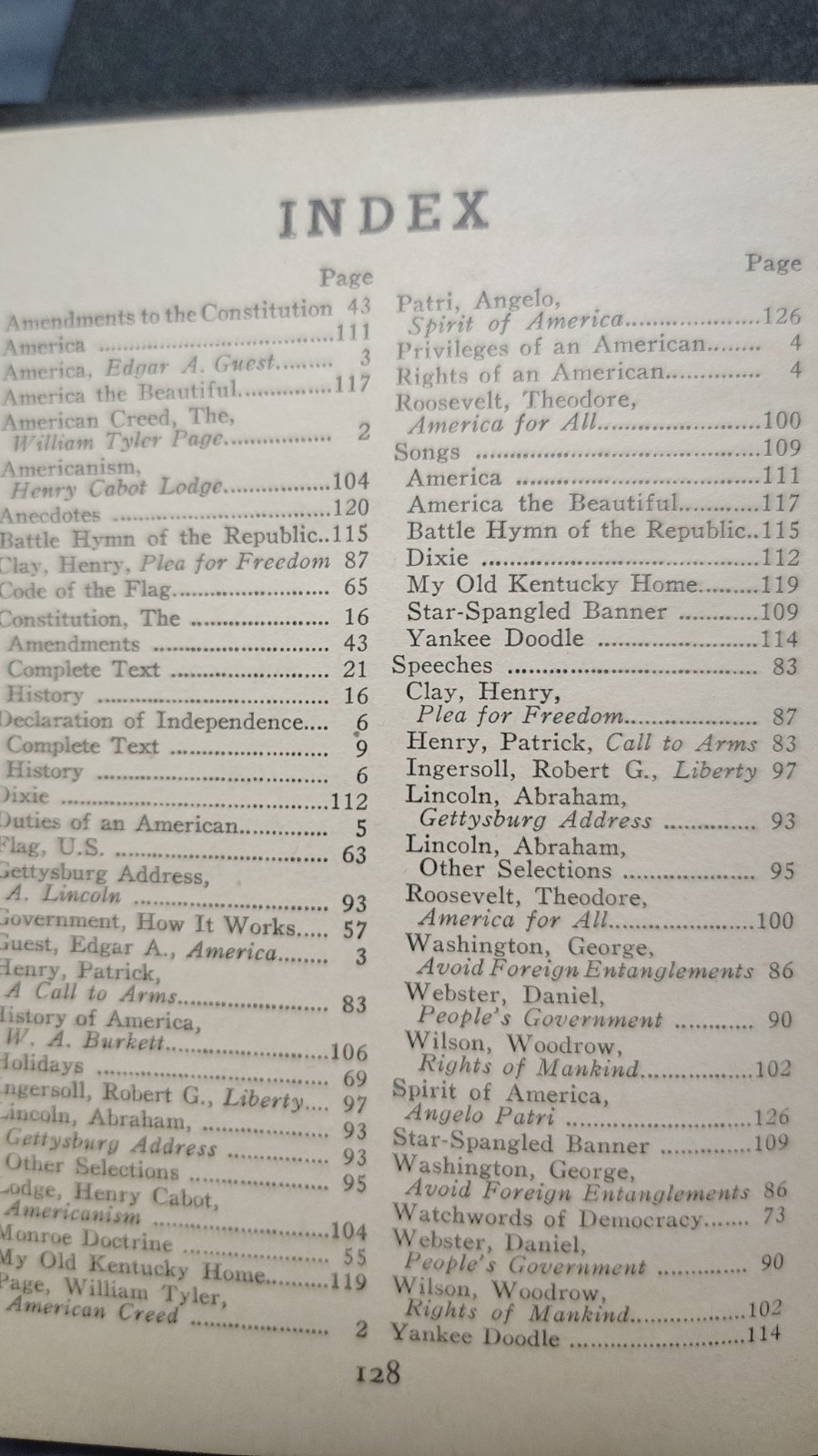 Vintage 1940 I Am an American Whitman Publishing Patriotic Civics Book History