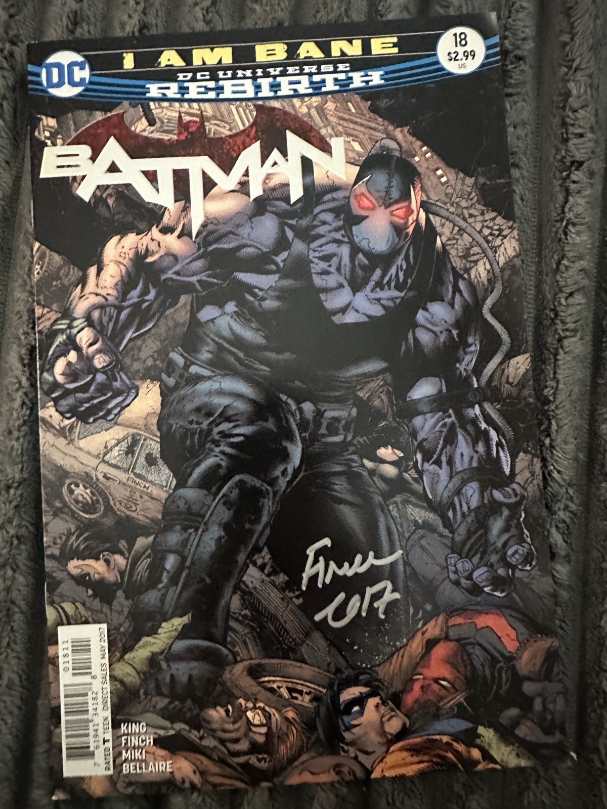DC COMICS – BATMAM – DC Univers Rebirth All Star Batman 2016, 2017 (H)