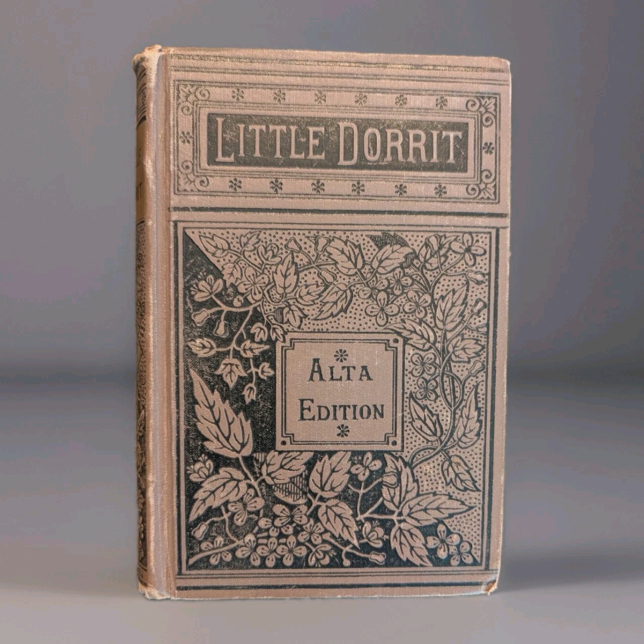 Little Dorrit Charles Dickens Porter Alta Edition Antique Illustrated 1880s