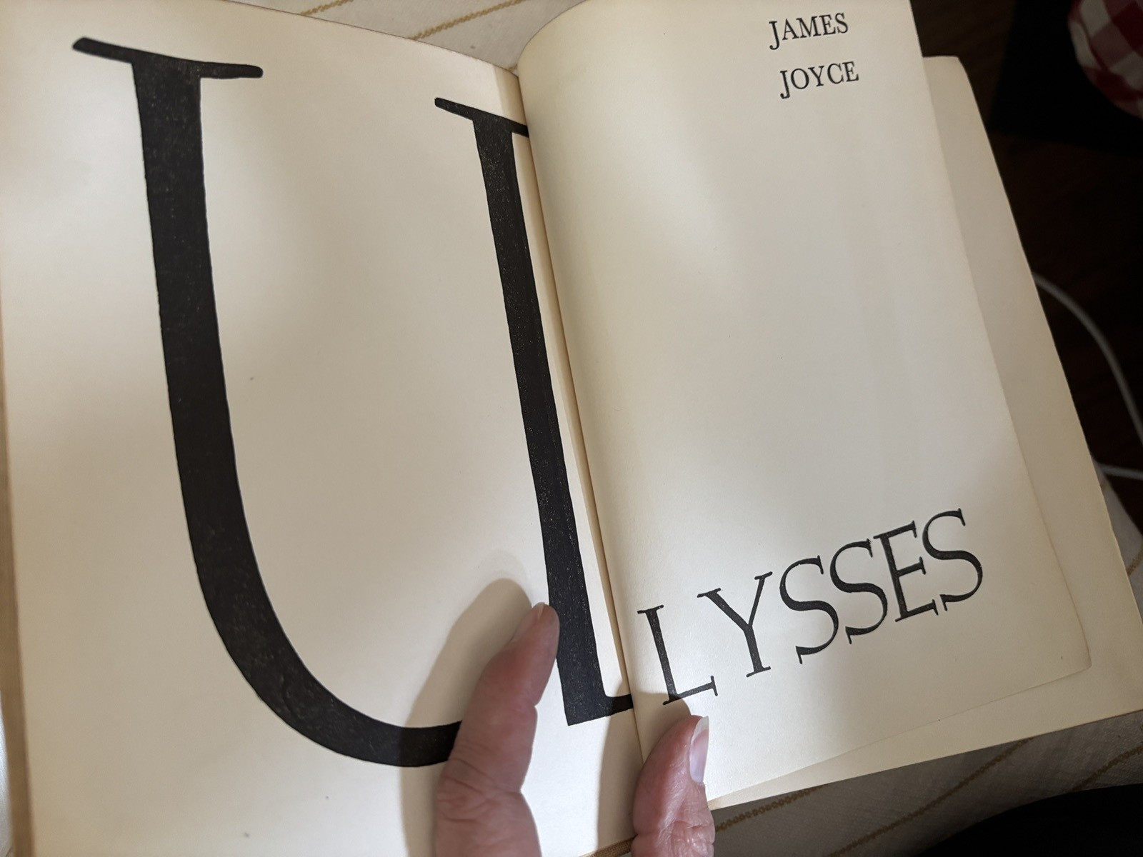 James Joyce ULYSSES 1937 Random House 9th Printing Early American Edition VG