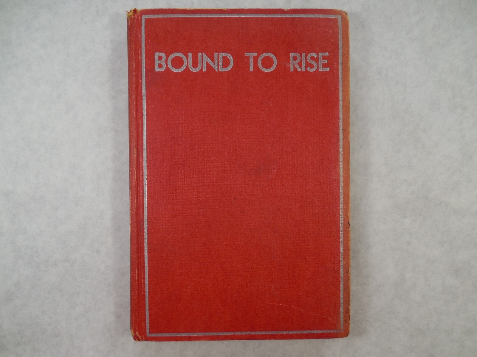 Bound to Rise by Horatio Alger, Jr., no date stated, The World Publishing Co.