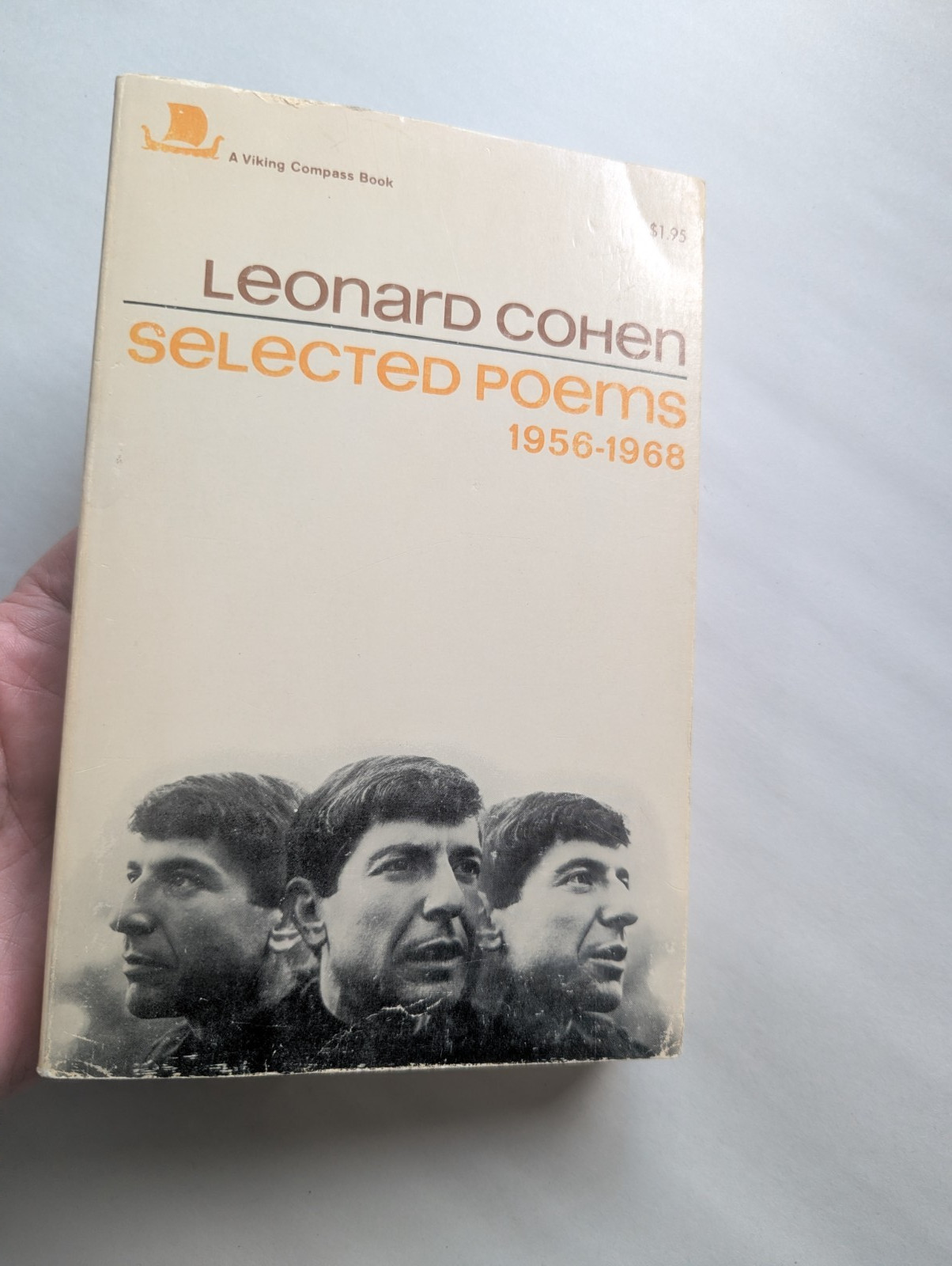 Leonard Cohen Selected Poems 56-68 C-234 Viking Compass 1968. 6th printing. PB