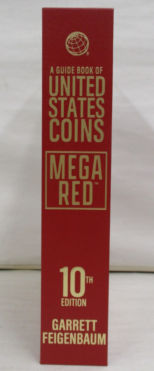 New Mega Red A Guide Book of United States Coins Deluxe 10th Edition Hardcover