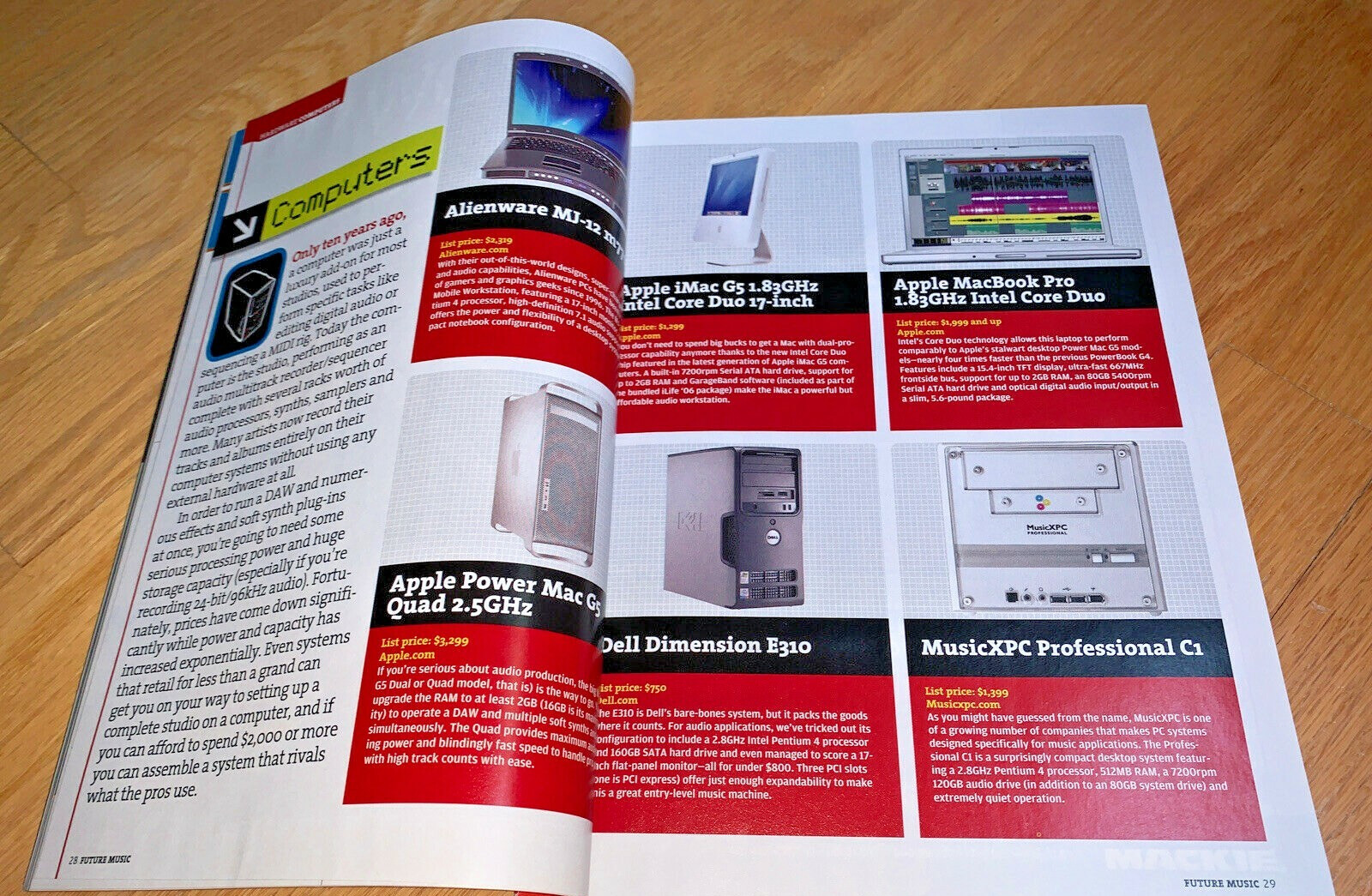 June 2006 FUTURE MUSIC MAGAZINE BUYER’S GUIDE