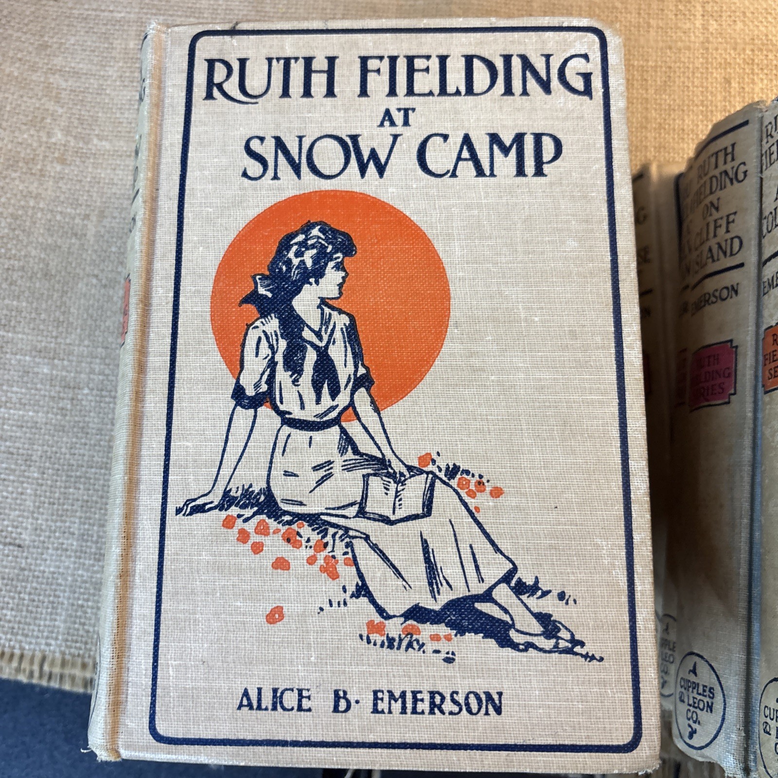 VTG Ruth Fielding Alice Emerson 9 Volumes Series Books for Young Girls Juvenile