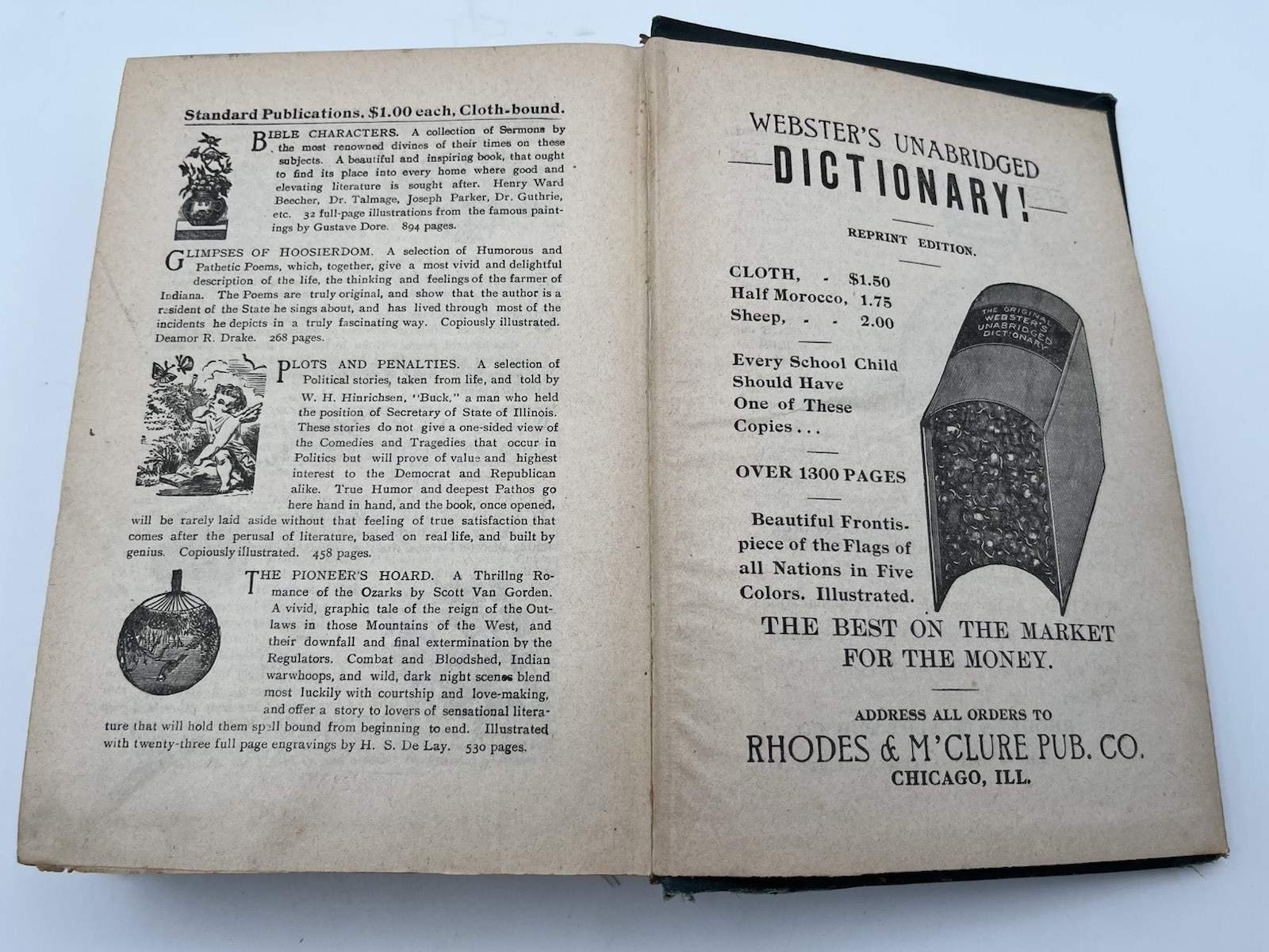 Bible Characters 1905 Rhodes McClure Gustave Doré Illustrated Christian Sermons