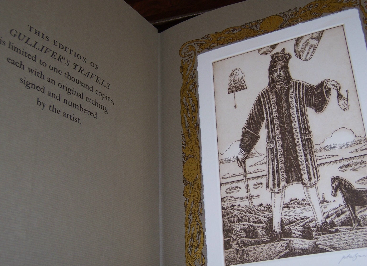 Folio Society Gulliver’s Travels – Jonathan Swift (Illustrated by Peter Suart)