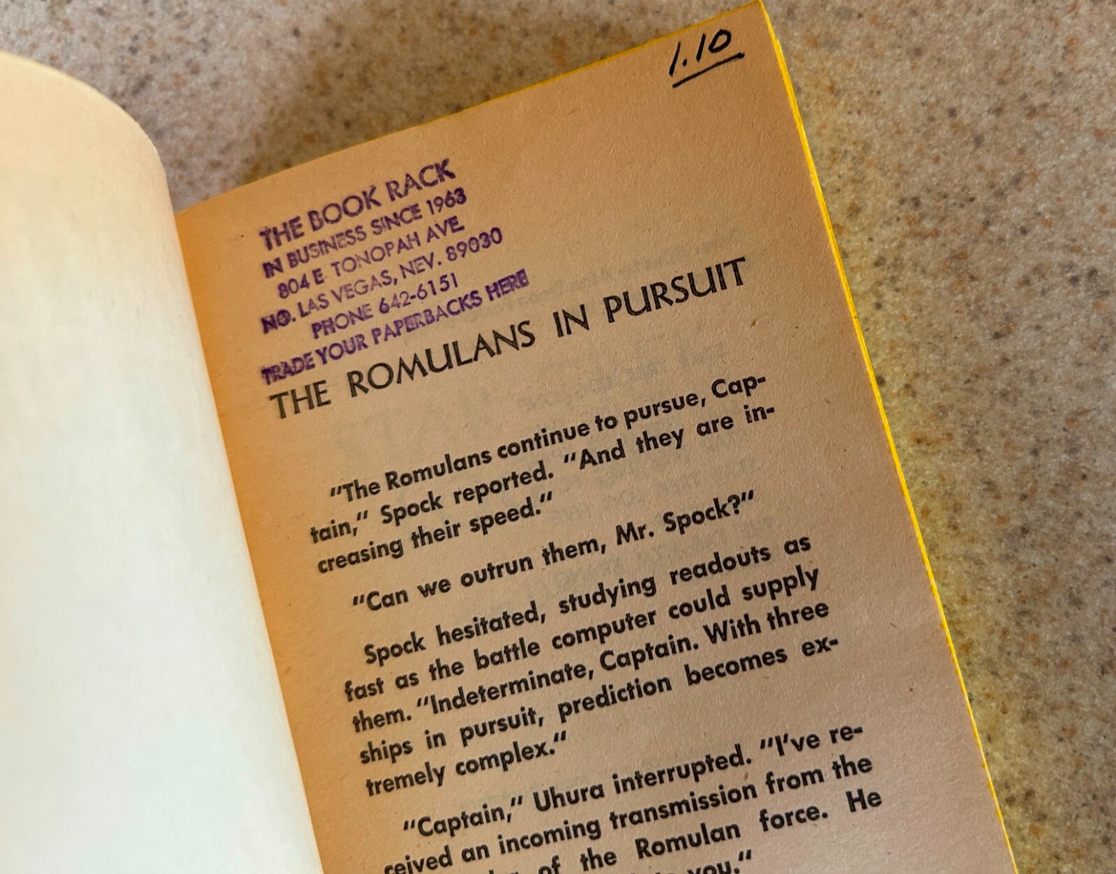 Alan Dean FOSTER — Star Trek Log Six (1976 Ballantine) — Vintage SF Paperback