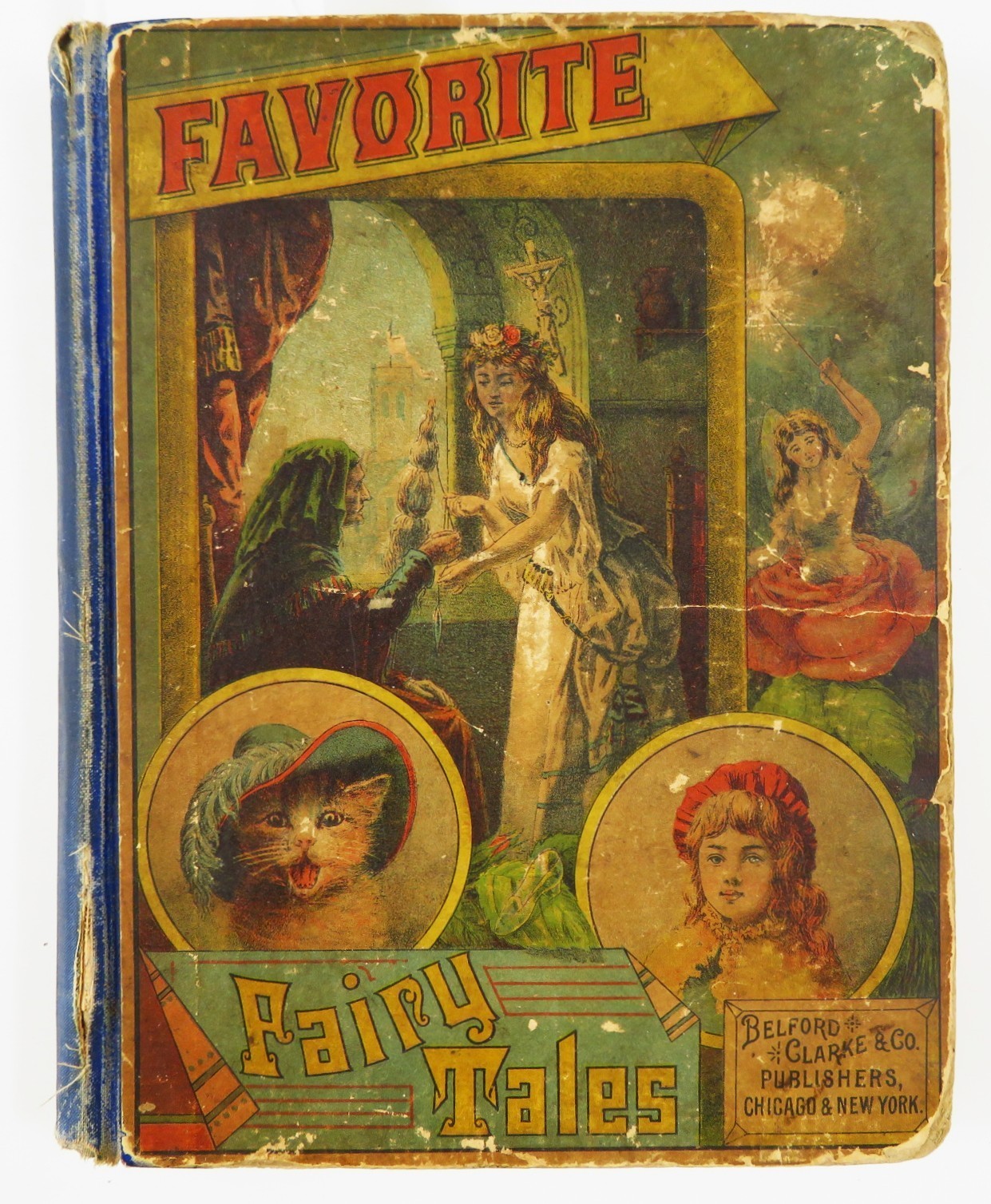 1884 FAVORITE FAIRY TALES Belford & Clarke – Complete – Illustrated – HC