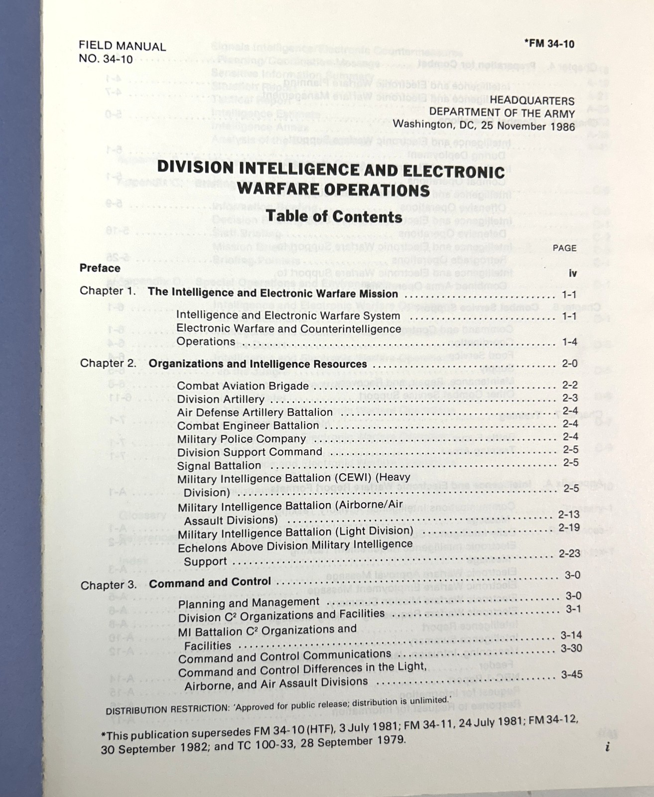 Lot of 6 Military Training Manuals 1960s-1980s Staple-bound Softcovers