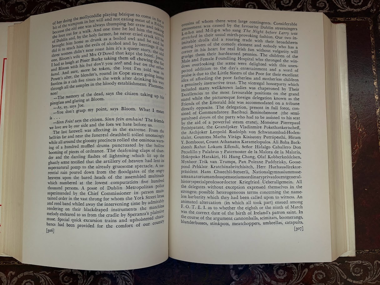 ULYSSES by JAMES JOYCE MODERN LIBRARY GIANT #G52 1961 HC/DJ EUC