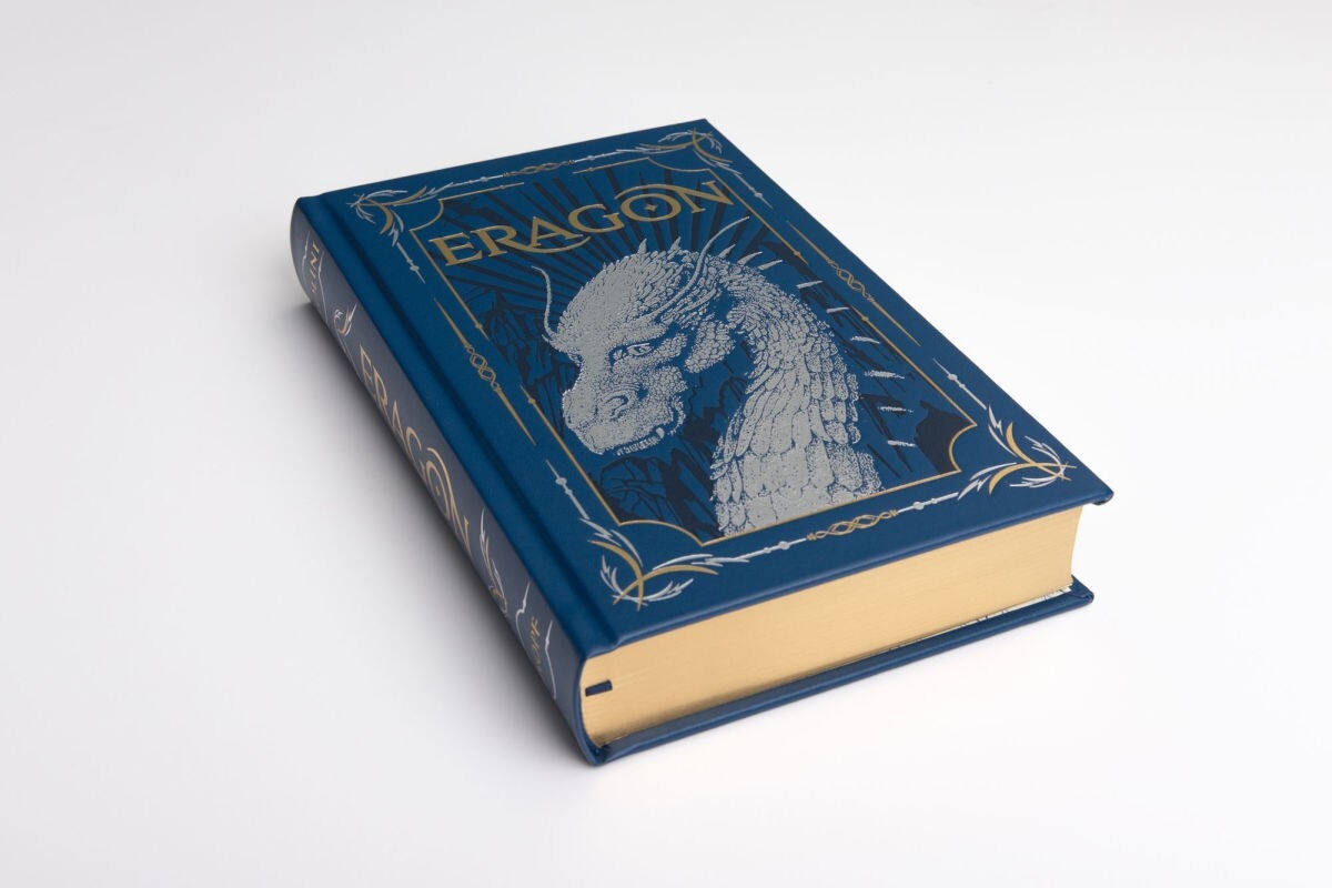 ERAGON by Christopher Paolini Deluxe Bonded Leather Collectible Edition SEALED