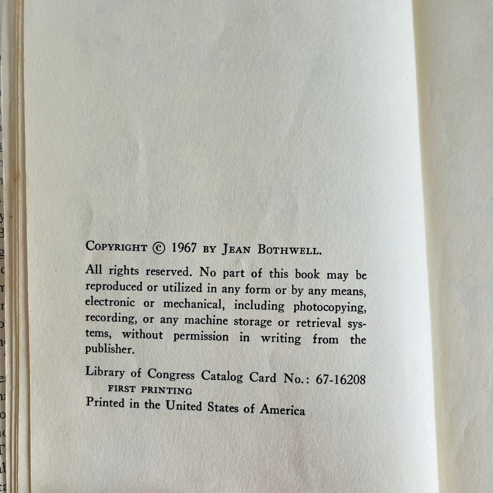 Mystery Box Jean Bothwell 1967 Dial Press Vintage Childrens Hardcover Book DJ