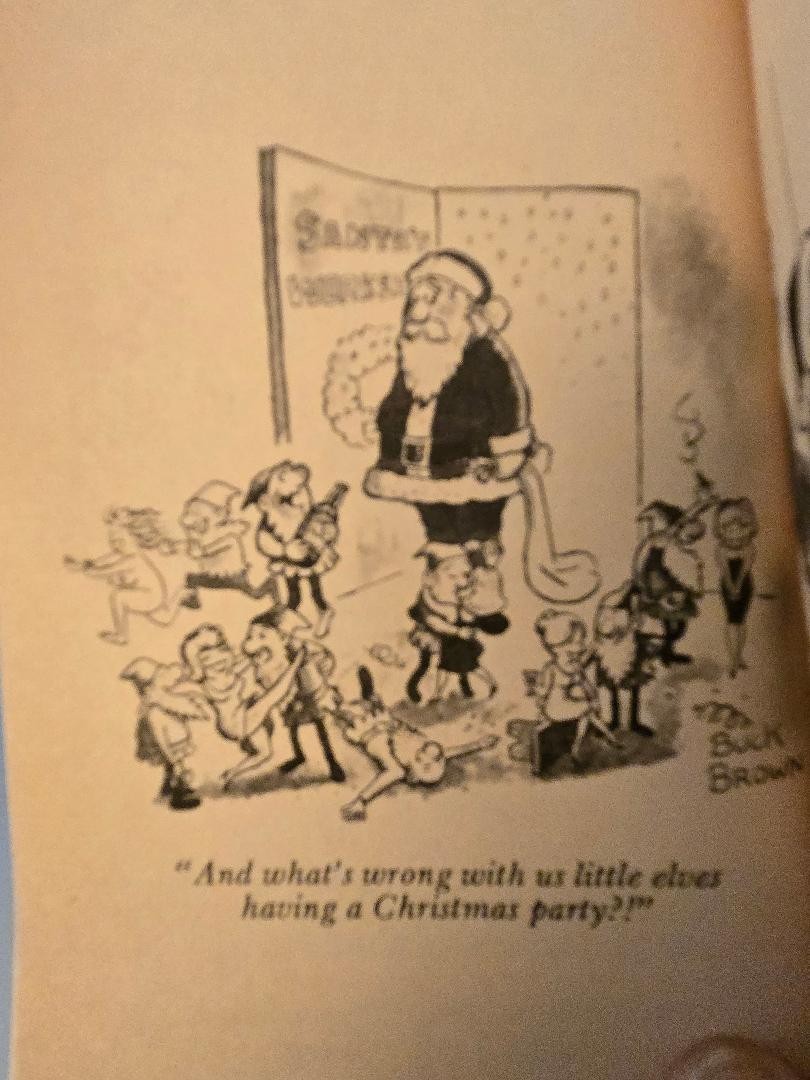 Yes, Virginia, There IS a Santa Claus 1979 Playboy Vintage Cartoon Paperback