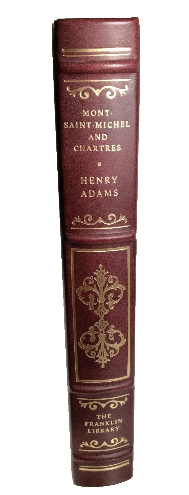 Book MONT-SAINT-MICHEL Hendry Adams 1978 Franklin Library Luxury Edition 88B12