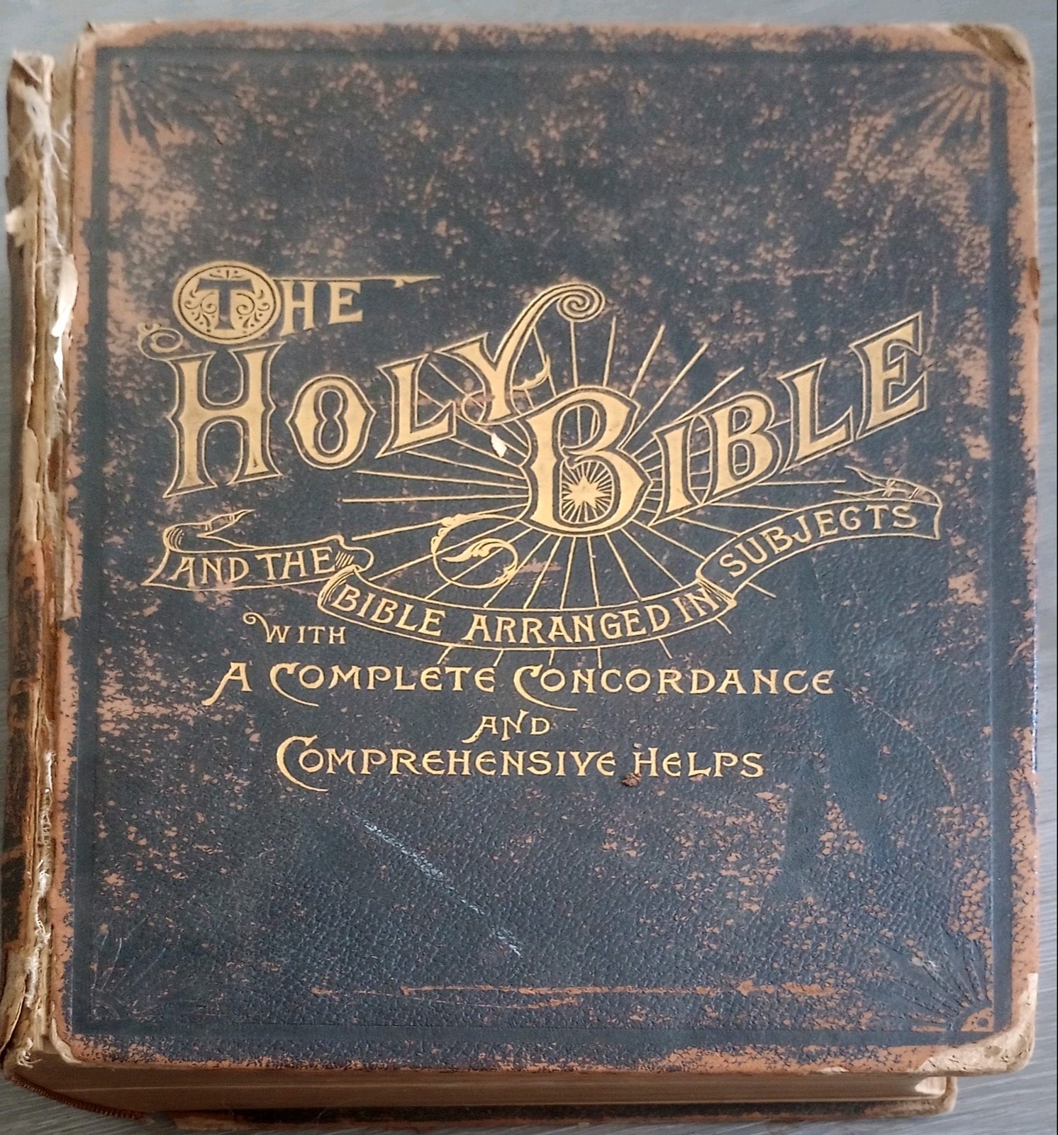 Nicol, William Family Bible (Bible Rescue #1368d)