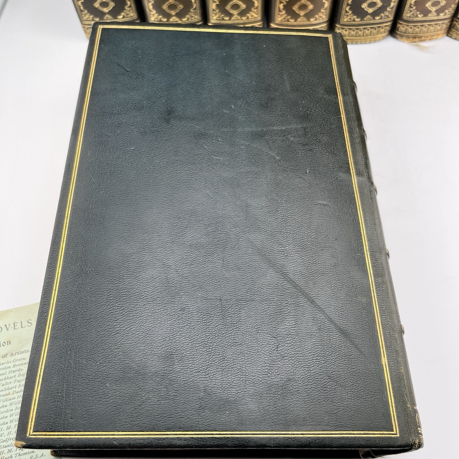 1892 Sir Walter Scott Waverly Novels Dryburgh Edition #38/300 Pub.Signed 10 Vol