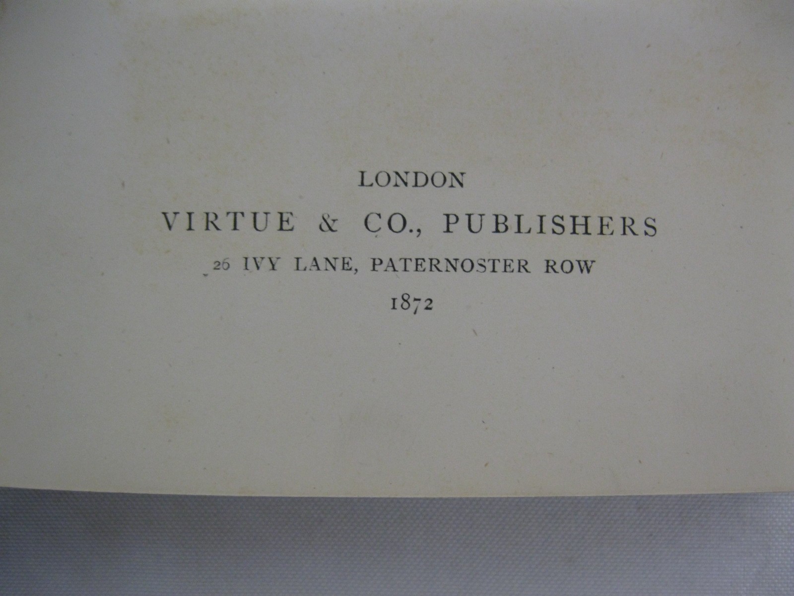 Songs by Lord Byron Virtue & Co Publishers 1872 Good Condition