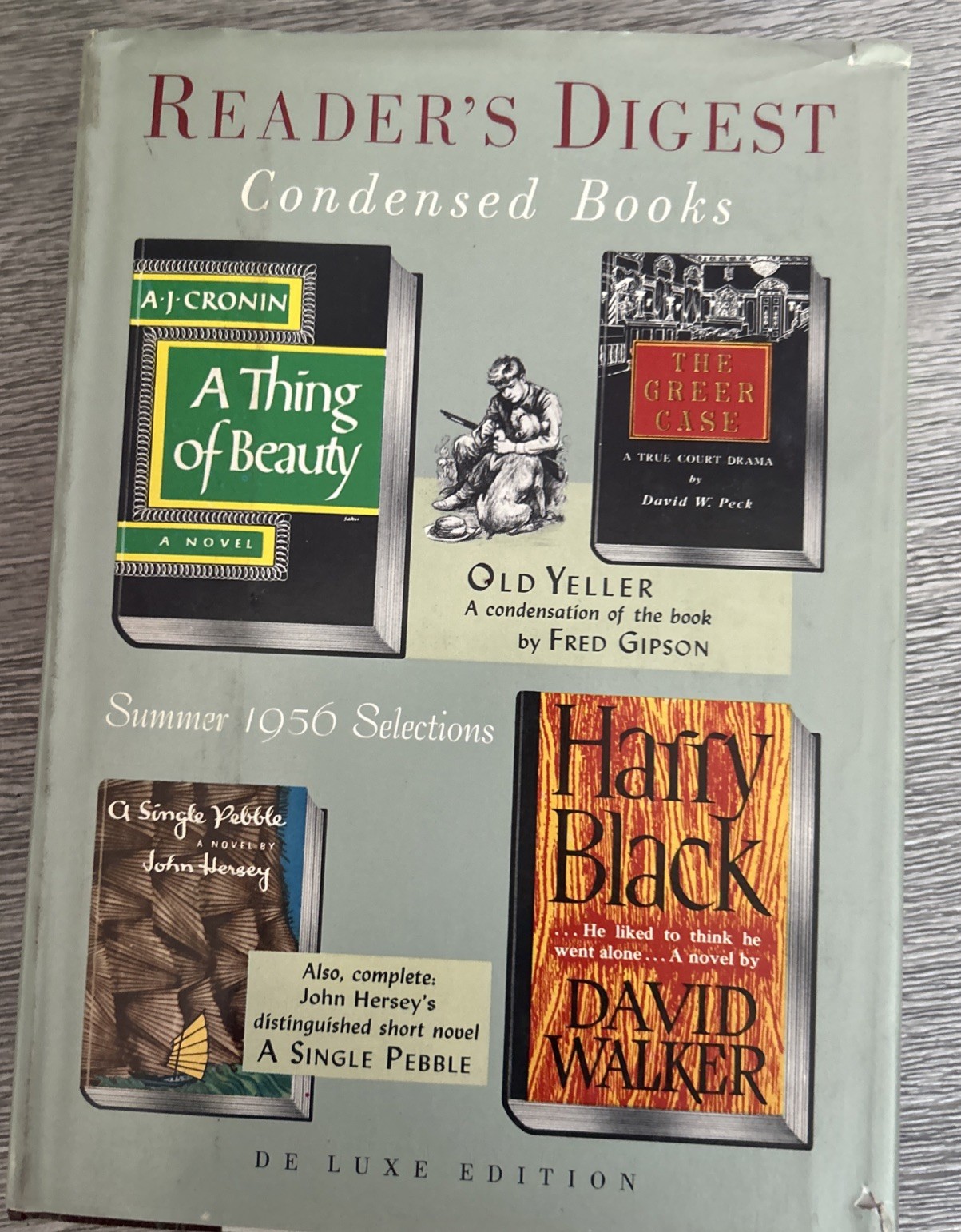 Readers Digest Condensed BooksDe Luxe Edition Volume 3 1956 First Edition