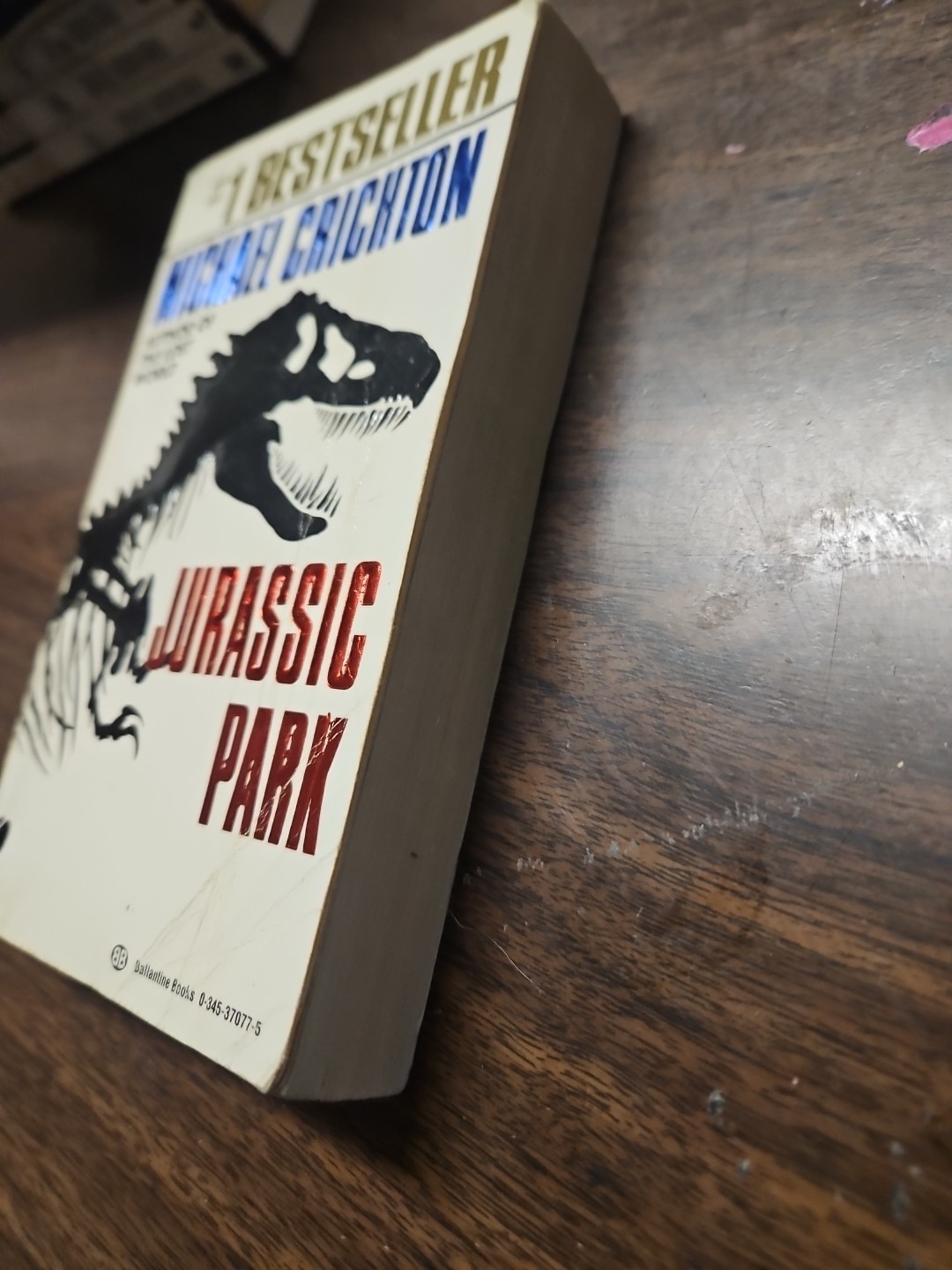 1991 Ballantine – Jurassic Park by Michael Crichton Vintage Paper Back