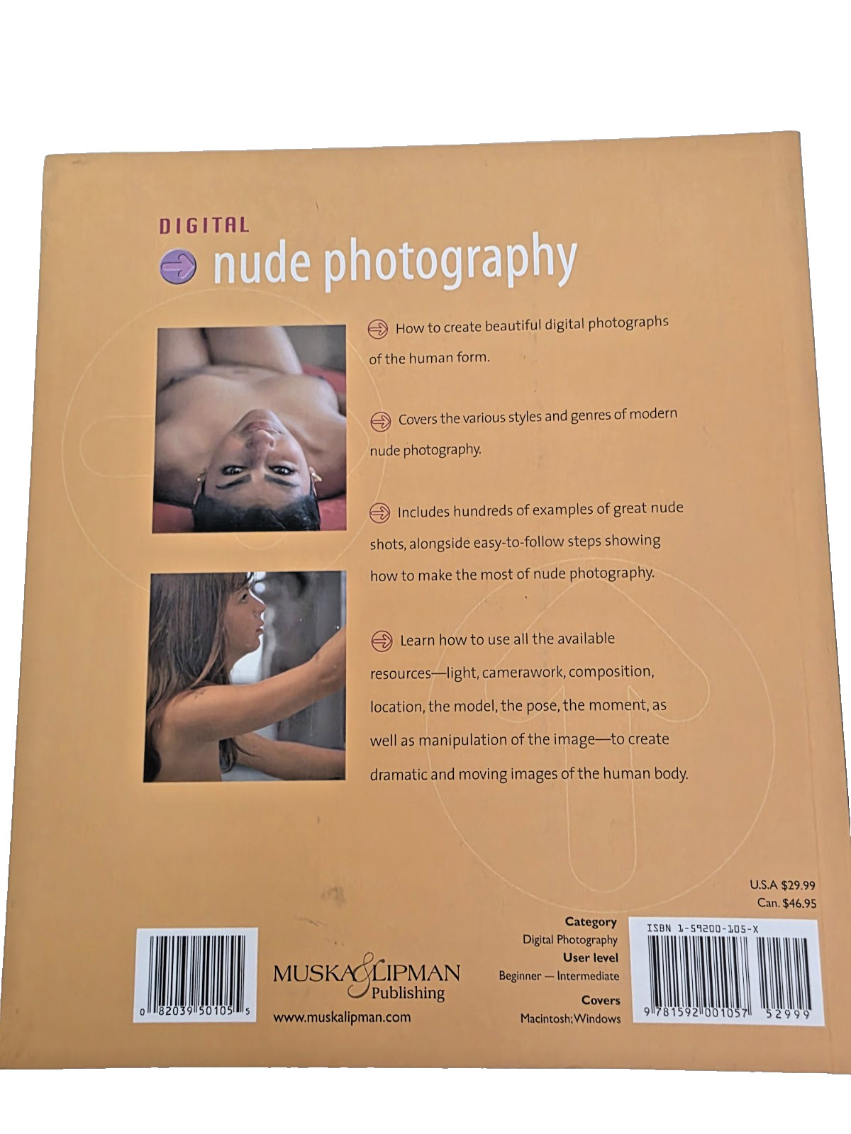 Roderick MacDonald DIGITAL NUDE PHOTOGRAPHY A Step-By-Step Guide NEW CONDITION